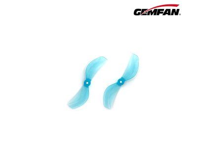 10548 2 propellers gemfan 45mm 2 pc durable 1 5mm clear blue 4ccw 4cw