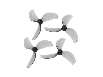 10551 1 propellers gemfan 45mm 3 pc durable 1mm clear gray 4ccw 4cw