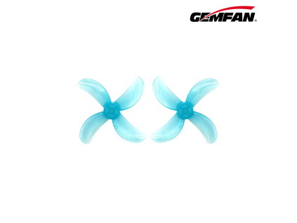 10593 2 propellers gemfan 1609 4 40mm pc durable 1 5mm clear blue 4ccw 4cw