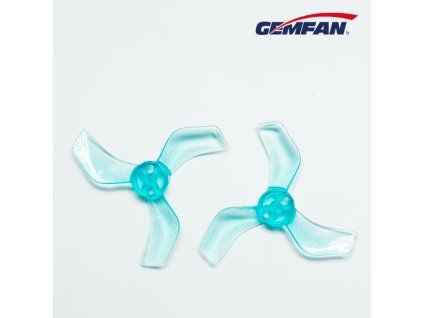 10689 1 propellers gemfan 1635 3 40mm pc durable 1mm clear blue 4ccw 4cw