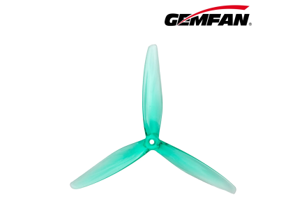 10917 4 propellers gemfan hurricane 7050 3 pc durable clear green 2ccw 2cw