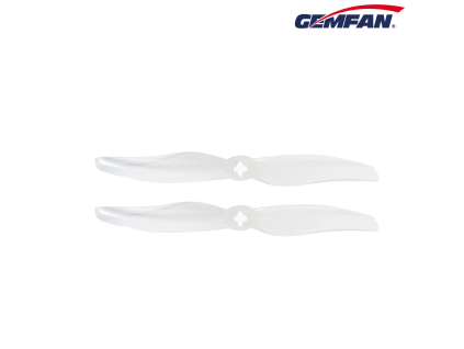 11007 2 propellers gemfan long range 5126 2 pc durable t mount 1 5mm milk white 2ccw 2cw
