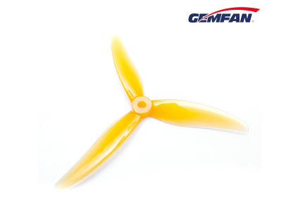 11055 2 propellers gemfan freestyle3s pc durable 5 1x3x3 mango yellow 2ccw 2cw