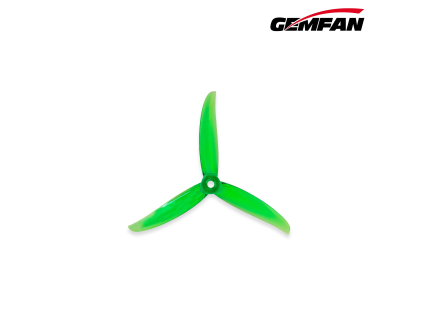 11100 2 propellers gemfan vannystyle 5136 3 pc durable translucent green 2ccw 2cw