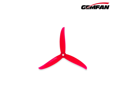 11112 2 propellers gemfan vannystyle 5136 3 pc durable translucent red 2ccw 2cw