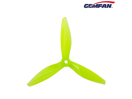 11127 2 propellers gemfan flash 5144 3 pc durable popo yellow 2ccw 2cw