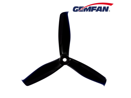 11355 1 propellers gemfan hulkie 5055s 3 pc durable popo black 2ccw 2cw
