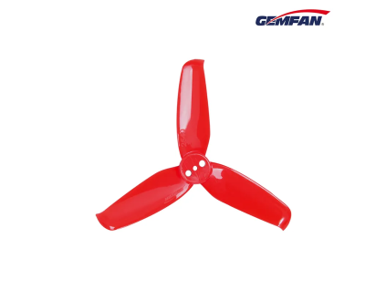 11505 1 propellers gemfan flash 2540 3 pc durable 1 5mm red 4ccw 4cw