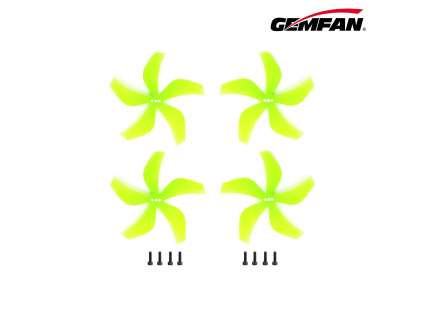 11769 2 propellers gemfan ducted 2925 5 pc 2mm lemon yellow 2ccw 2cw