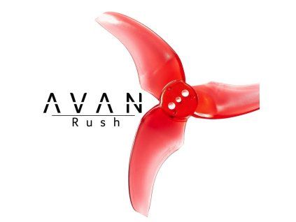 12174 2 propellers emax avan rush 2 5 inch clear red