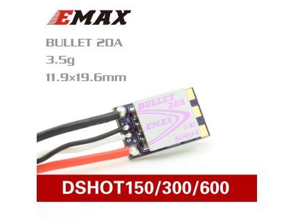 12510 esc emax bullet 20a