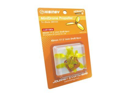 13342 3 propellers hisingy 45mm 3 blade 3b0103 2cw 2ccw