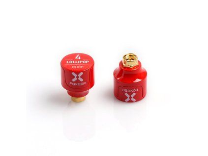 13375 1 antenna foxeer lollipop 4 stubby rhcp sma red