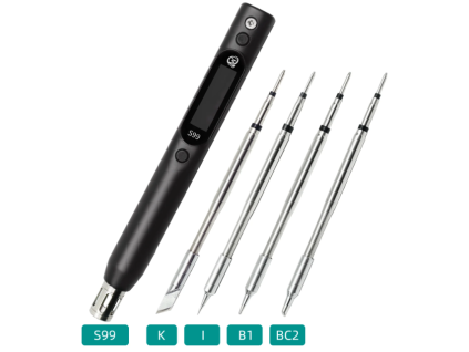 13725 s99 soldering iron kit sequre with 4 tips eu