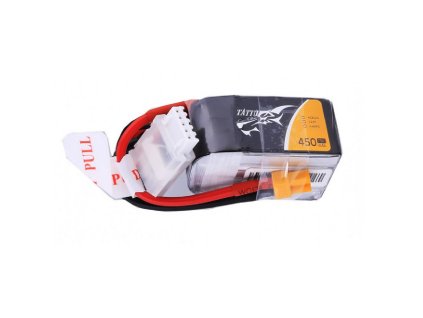 14331 battery tattu lipo 4s 14 8v 450mah 75c with xt30 plug