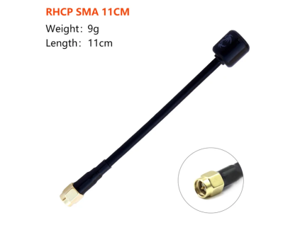 14439 antenna maple wireless 5 8g 2dbi omnidirectional sma male 11cm
