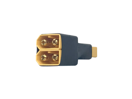 15747 1 adapter flashhobby xt60 f soldered 2 xt60 m