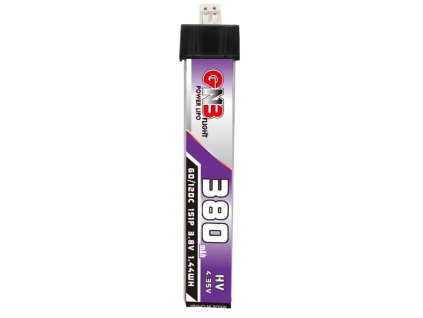 15927 battery gnb gaoneng lihv 1s 3 8v 380mah 60c ph2 0 plastic head