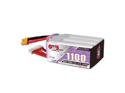 16020 battery gnb gaoneng lihv 6s 22 8v 1100mah 60c xt30