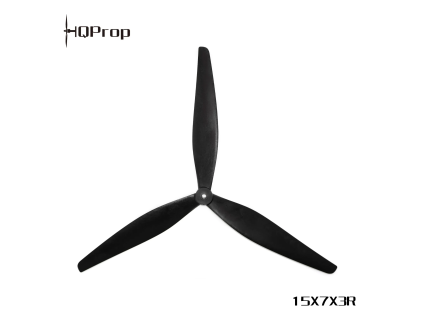 16761 propeller hqprop 15x7x3 3 blade 15 black 1ccw 1cw