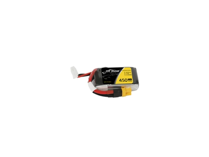 18083 battery tattu lipo 2s 7 4v 450mah 75c with xt30