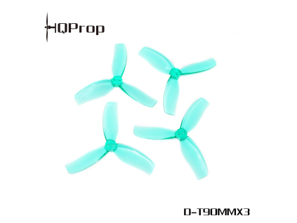 20366 propellers hqprop cinewhoop 3 blade 3 5 teal 2ccw 2cw