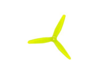 20423 propellers hqprop pizzacutters 5037 3 blade 5 yellow 2ccw 2cw