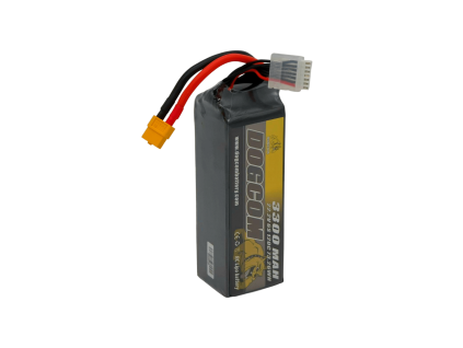 20711 battery dogcom 3300mah 6s 120c 22 2v lipo xt60