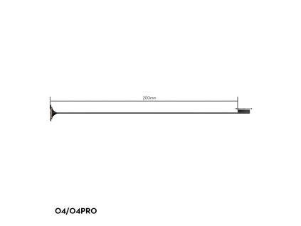 21296 coaxial cable flywoo o4 o4pro 200mm