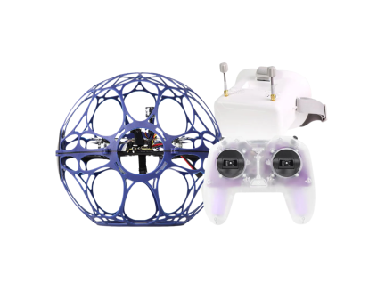 21476 fpv drone soccer hglrc ares ds230 rtf kit fpv analog blue