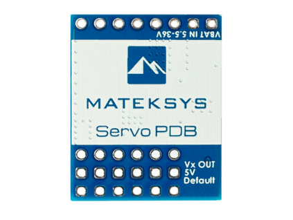22083 servo mateksys pdb with 4a bec 5 5 36v to 5 8 2v