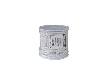 22302 cable hobbydrone awg14 10m roll silicone airplane wires leads white