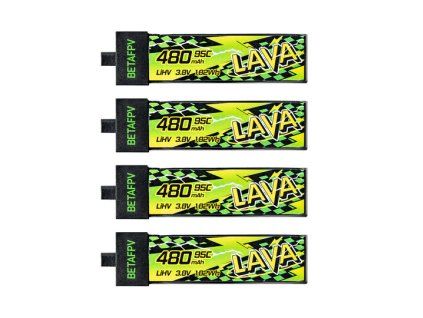 LAVA II 1S 480mAh Battery top view 540x