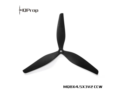 23355 propeller hqprop macroquad 8x4 5x3v2 3 blade 8 black 2cw 2ccw