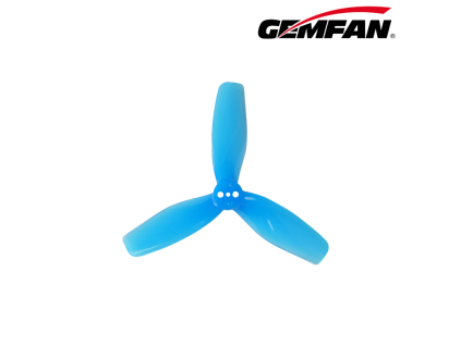 23391 propeller gemfan 3029 for drone soccer pc 3 blade clear blue 2cw 2ccw