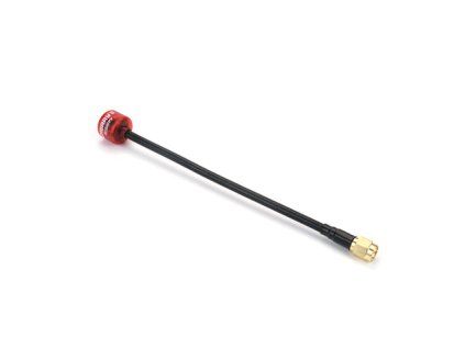 12955 antenna rushfpv cherry sma rhcp transparent red