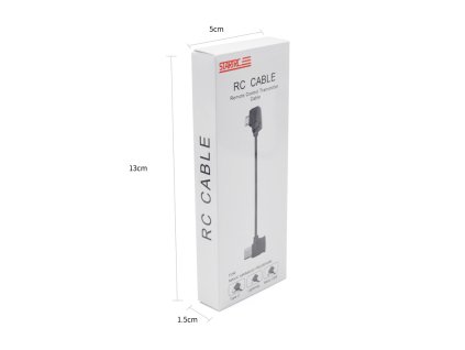 6519 usb cable startrc 30cm micro white