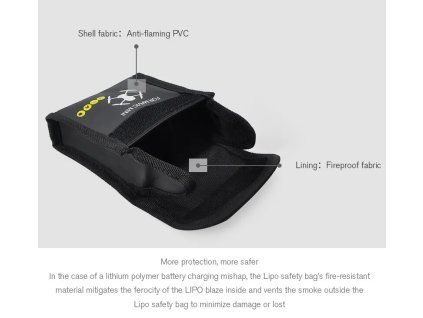 6657 battery safety bag startrc for mini 2 mini se mavic mini mini 3 pro for 1 pc battery
