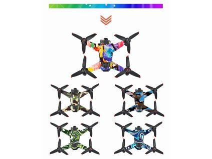 6795 5 body remote controller stikers startrc for dji fpv style 5