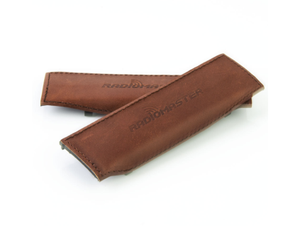 8154 leather side grips radiomaster for tx16s mkii brown