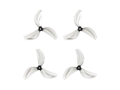 9300 2 propellers gemfan 45mm 3 blade 1 5mm shaft grey 4pcs