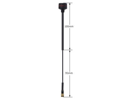 936 antenna geprc momoda 5 8g long version rhcp mmcx 90 195mm