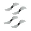 10536 3 propellers gemfan 45mm 2 pc durable 1mm clear gray 4ccw 4cw
