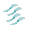 10548 3 propellers gemfan 45mm 2 pc durable 1 5mm clear blue 4ccw 4cw