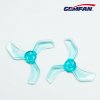 10689 1 propellers gemfan 1635 3 40mm pc durable 1mm clear blue 4ccw 4cw