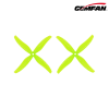 10953 6 propellers gemfan hurricane 6038 4 yellow 2ccw 2cw
