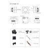 13914 5 fpv camera foxeer t rex mini 1500tvl super wdr black