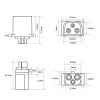 14187 2 connectors betafpv bt3 0 2s whoop cable pigtail 5pcs