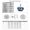 15000 motor iflight xing2 2405 unibell 1950kv