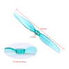 15549 7 propellers iflight nazgul t4030 2cw 2ccw purple